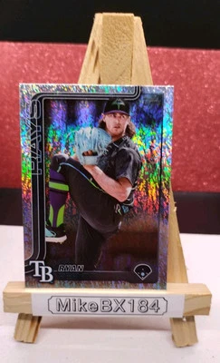 RYAN PEPIOT 2025 Topps Series 1 SAND GLITTER #179 Tampa Rays - Image 1 of 2