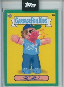 2022 Garbage Pail Kids X Shore Bobby Witt RC AUTO 42/99 FACTORY SEALED Bazooka J - Picture 1 of 2