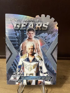 2025 Topps Chrome WWE - Shifting Gears Cody Rhodes #SG-CR - Picture 1 of 2