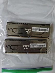 Patriot Viper Steel 32GB (2 x 16GB) PC RAM DDR4 3000 Mhz CL 16 (PVS432G300C6k) - Picture 1 of 4