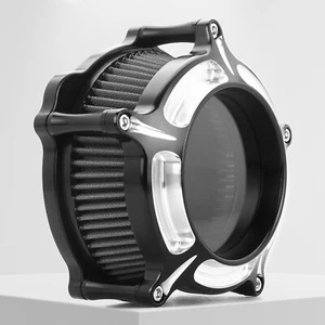 Contrast Cut Air Cleaner For Harley Sportster 883 1200 Custom Iron XL1200X 91-Up - Picture 1 of 8