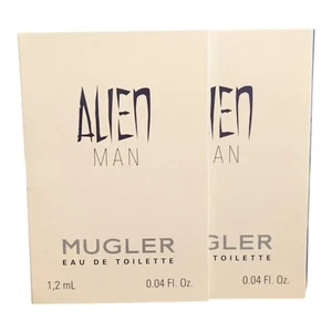 Mugler Alien Man Eau de Toilette 1.2ml EDT Spray x 2 - Picture 1 of 4
