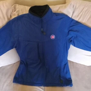CHICAGO CUBS Jacket Coat Lightweight Cold Weather Antigua Women's Large mlb - Picture 1 of 12