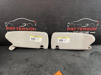 06-09 MITSUBISHI RAIDER VISEIRA DE PROTEÇÃO SOLAR PARA MOTORISTA E PASSAGEIRO CINZA - Imagem 1 de 4