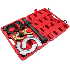 Spring Compressor Dumper 1000kg Strut System Coil Clamp Extractor Tool Set Kit - Picture 1 of 8