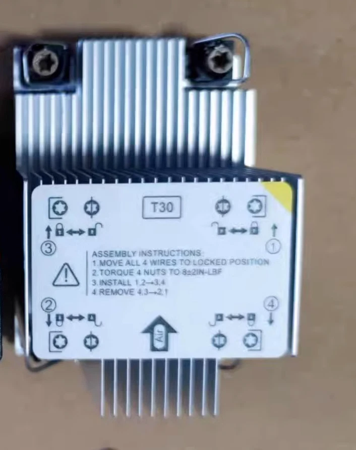 03HA503 CPU Heatsink for LENOVO Thinksystem SR668 V2 SR660 V2 - Image 1 of 1