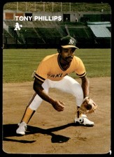 1984 Mother's Cookies Oakland Athletics Tony Phillips Oakland Athletics #23
