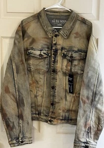 Chaqueta SI TU VEUX Brandon Tinte Vino Denim Índigo Para Mujer Talla XXL PRECIO DE VENTA SUGERIDO POR EL FABRICANTE $165.00 - Imagen 1 de 10