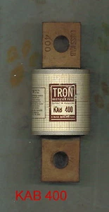 BUSSMAN TRON KAB400 FUSE KAB 400 250 VOLTS 400 AMP - Picture 1 of 3