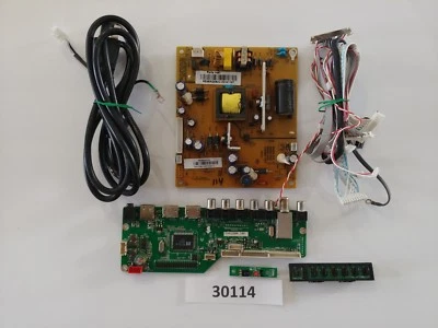 KIT REPARACIÓN RCA LED30G30RQ, FUENTE DE ALIMENTACIÓN, PRINCIPAL, SENSOR IR, BOTONES Y CABLES Foto 1 de 4