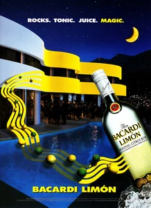 Anuncio de ron Bacardí #153 raro 1999 fuera de stock - Imagen 1 de 2