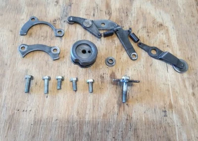 1977 Honda CB550 FOUR original Clutch Linkage shifter hardware basket motor  - Image 1 of 4