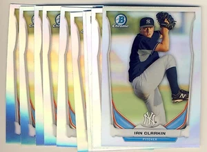 (17) 2014 Bowman Chrome Draft Rifrattore IAN CLARKIN Rookie LOTTO Yankees TP56 - Foto 1 di 1