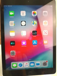Apple iPad Air 1st Gen 16GB 9.7in Wifi Model A1474 Unlocked GREY No Charger - Picture 1 of 8