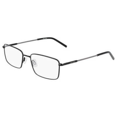 Nautica Men's Rectangular 57mm Eyeglasses Matte Black N7324-005 - Image 1 of 3
