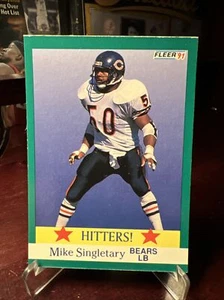 1991 Fleer Football HITTERS 4 Card Lot - Picture 1 of 4
