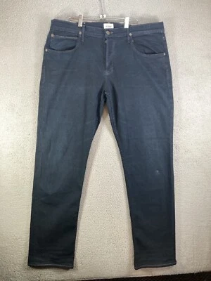 Pantalones ajustados Hudson Blake para hombre 38x33 azul cercanías recto oficina botón mosca ciudad Foto 1 de 4