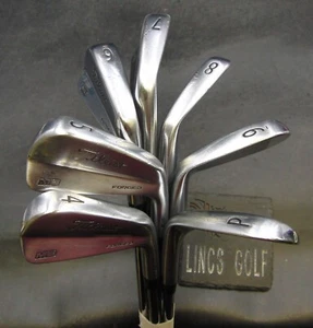 Juego de 7 empuñaduras de acero rígido Titleist 718 MB hierros forjados 4-PW Tour-Fit* - Imagen 1 de 7