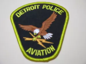 MI. MICHIGAN, DETROIT POLICE AVIATION PATCH - Picture 1 of 2