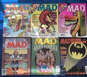 Lote de 6 revistas Mad circa 1996 - Imagen 1 de 3
