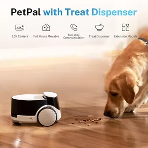 Enabot EBO ROLA PetPal Movable WiFi Pet Camera Robot with Treat Dispenser Module - Picture 1 of 14