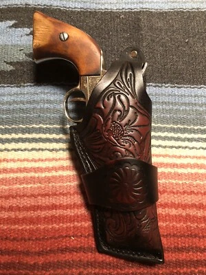 Se adapta a Heritage Barkeep 3" barril 22Cal funda de rotura de pulgar floral recta * 3,6" Foto 1 de 4