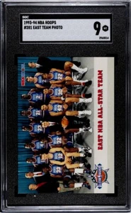 1993-94 NBA Hoops - #281 Michael Jordan, Dominique Wilkins, Scottie Pippen - Picture 1 of 2