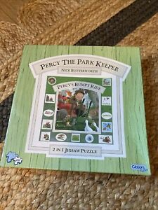 Gibsons Percy The Park Keeper Jigsaw Puzzle 2 In 1 40 & 64 Piece
