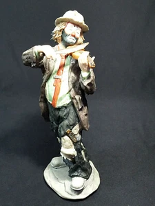 Ceramic Sad Clown Limited Edition By Flambro Figure 1:6 Scale Sculpture - Picture 1 of 12
