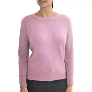 Ellen Tracy Women's Crew Neck Soft Knit Pullover Sweater Mulberry Sz XL NEW - Picture 1 of 5