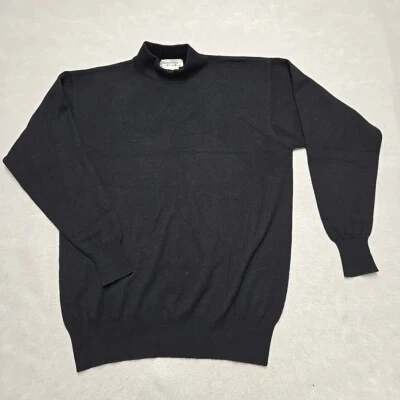 Suéter De Colección Monte Cielo L Cachemira Cuello Alto Atemporal Clásico Neutro Preppy Foto 1 de 4