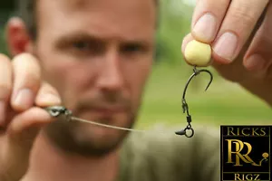 10  Ronnie Rigs - Spinner rig -Korda boom -Teflon hook - Ready tied carp rigs - Picture 1 of 10