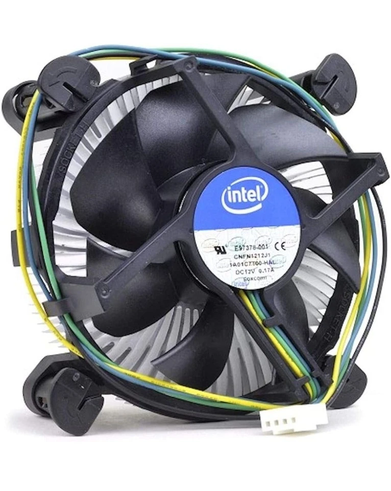 CPU COOLER COOLING FAN i3 i5 i7 Socket 1150 1155 1156 65W TDP - Image 1 of 4
