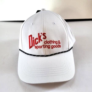 Dick's Sporting Goods Trucker Cap Mütze - weiß/rot Kordel Snapback bestickt - Bild 1 von 10