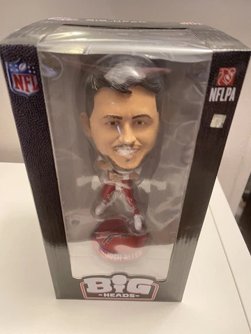 Josh Allen Buffalo Bills Action Pose Color Rush Variant Bighead Only 72 Made Cover