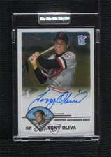 2003 Topps Retired Signature Edition Auto Tony Oliva #TA-TO Auto HOF