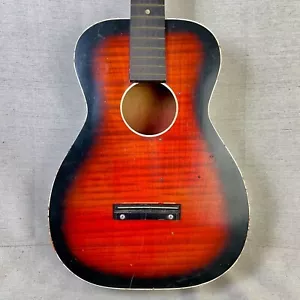 Stella Harmony H931 1964 Shaded Cherry Red USA As-Is Repair Project Parlor - Picture 1 of 13