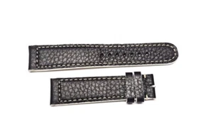 EBERHARD schwarzes Armband 21mm Ref 192 (ex 187) NEW CHAMPION 31044 31063 31064 *NEU - Bild 1 von 5