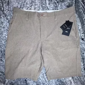Pantalones Cortos Híbridos Billabong Benefits Para Hombre 32 Sumergibles Elastizados Marrón NUEVO - Imagen 1 de 8