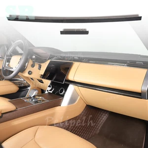 Real Carbon Fiber Dashboard Panel Cover Trim For LR Range Rover Vogue 2023-2024 - Picture 1 of 11