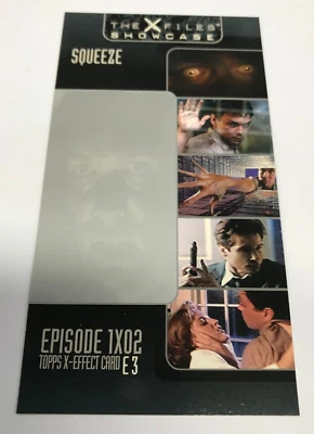 1997 The X-Files Showcase Widevision Trading Card X-Effect Chase Card E3-1 Card - Image 1 of 2