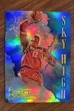 2013-14 Panini Select Dwight Howard SP Sky High Blue Prizm Refractor #11/49