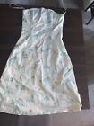 Ladies Coast Strapless Fit And Flare Occasion Dress   Size 12