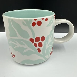 STARBUCKS 2018 Holiday Mug Holly Berry 12oz. 3 3/8”Coffee/Tea Mug - Picture 1 of 14