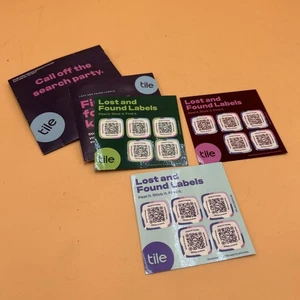 Tile By Life 360 - Etichette smarrite e ritrovate - 15 etichette - nuove scatola aperta - Foto 1 di 4