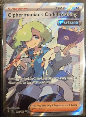 SV05: Temporal Forces #198/162 Ciphermaniac's Codebreaking - Image 1 of 2