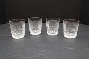 Set 4 Waterford Kristall Tramore Maeve altmodische Gläser Becher signiert 3,5" - Bild 1 von 10