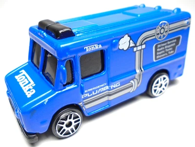 2003 TONKA MAISTO SEARCH TRUCK EMERGENCY PLUMBING BLUE 1:64 DIECAST 2 3/4" TRUCK - Image 1 of 4