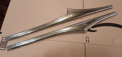 53 54 Pontiac 4 puertas aleta de tiburón molduras inoxidables Chevy cinturón accesorio Foto 1 de 4