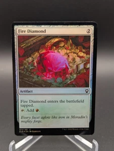 Fire Diamond Commander Legends: Battle for Baldur's Gate Foil - Picture 1 of 3